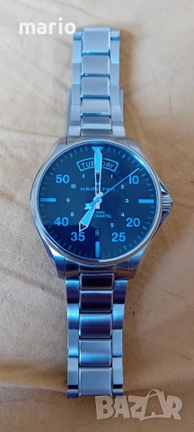 часовник Hamilton Khaki Pilot H64625131 , снимка 5 - Мъжки - 54932481