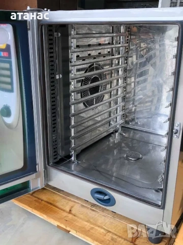 Конвектомат Rational SCC 102-20 Тави! Чисто Нов! БГ Меню!, снимка 5 - Уреди за готвене на пара - 54362563