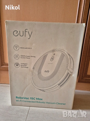 Прахосмукачка Eufy RoboVac 15C Max, снимка 7 - Прахосмукачки - 54690767