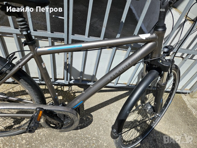 Хидравлика-алуминиев велосипед 28 цола KALKHOFF-шест месеца гаранция, снимка 8 - Велосипеди - 55089325