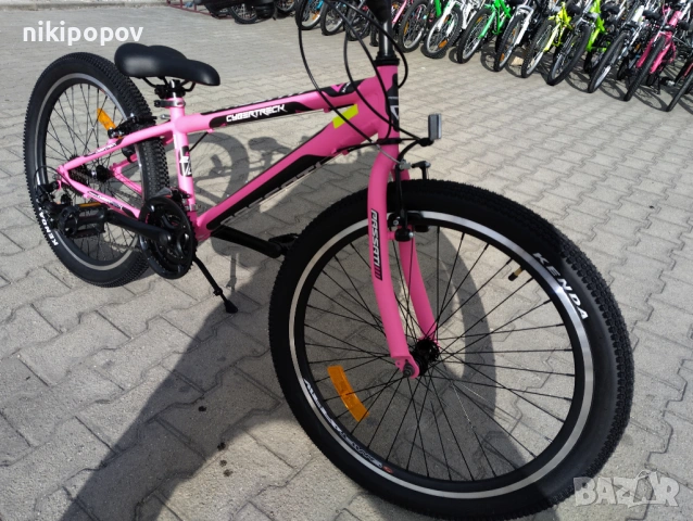 BG Велосипед 24" CYBER розов, снимка 5 - Велосипеди - 54334732