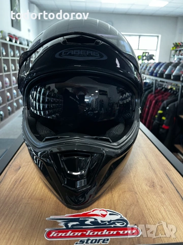 Мото Каска CABERG DRIFT EVO CARBON SKIN очила М,2виз.чанта,кутия 342.27 лв. / 175 €, снимка 5 - Аксесоари и консумативи - 54959617