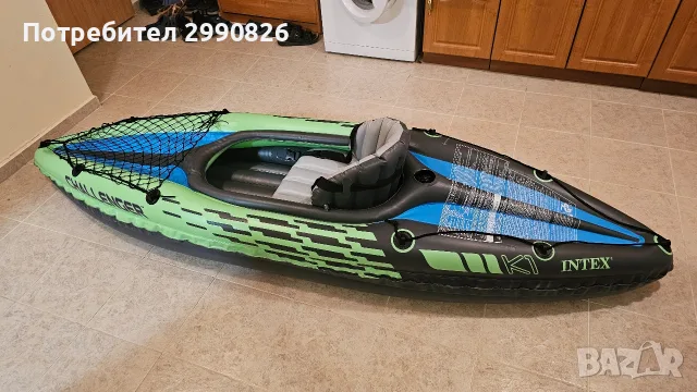 каяк intex challanger k1, снимка 2 - Водни спортове - 55418759