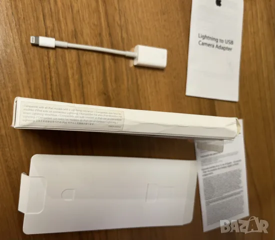 Apple lightning to usb camera adapter A1440 md821zm/a, снимка 7 - Чанти, стативи, аксесоари - 55480758