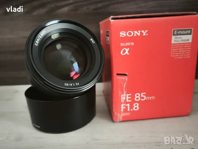 Обектив Sony 85mm f1.8