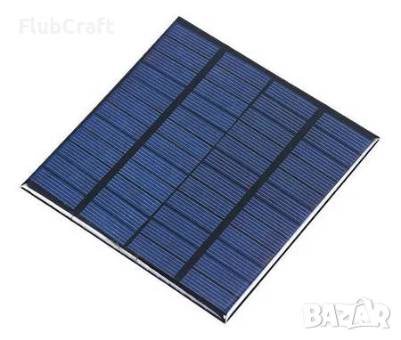 Поликристален Соларен Панел 12V 1.8W 150mA 110*110MM