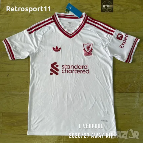 2026/27 Ливърпул – футболни тениски | Home & Away | M-XL