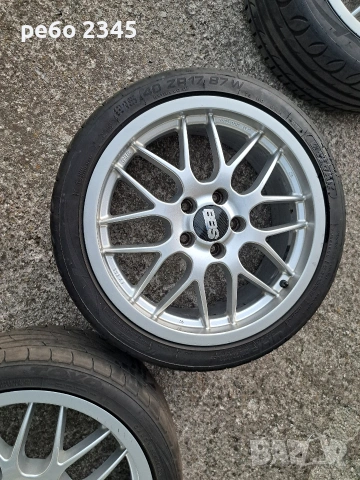 Джанти с гуми 17 BBS 5x110 Opel, снимка 4 - Гуми и джанти - 54933840
