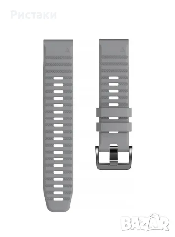 Силиконова каишка Garmin QuickFit, 22 мм, Сива, 010-12863-22 