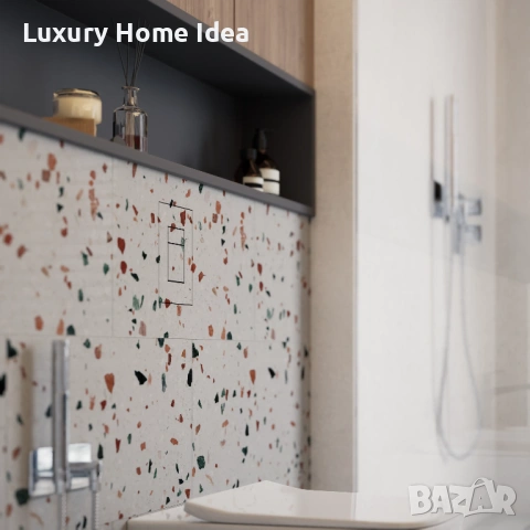 Основа за скрит монтаж на бутон от плочка (GROHE механизъм) -  Luxury Home Idea, снимка 4 - Други стоки за дома - 53980601