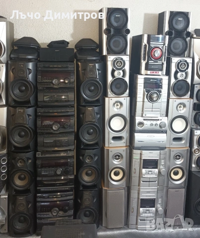 Аудио системи SONY - PANASONIC - AIWA- PHILIPS -JVC - SHARP - TECHNICS , снимка 3 - Аудиосистеми - 51622720