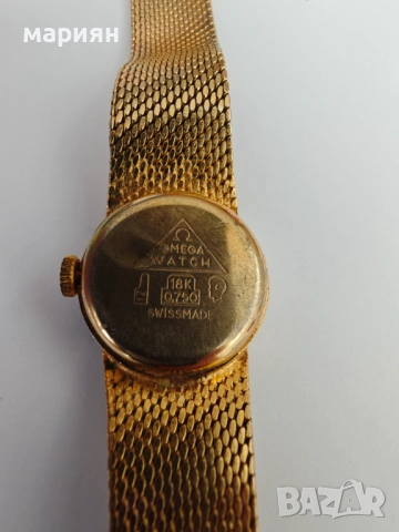 Часовник OMEGA 18 K, снимка 5 - Друга електроника - 54311522