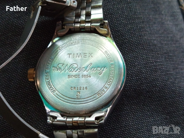 Кварцов Timex Waterbury, снимка 4 - Мъжки - 54454861