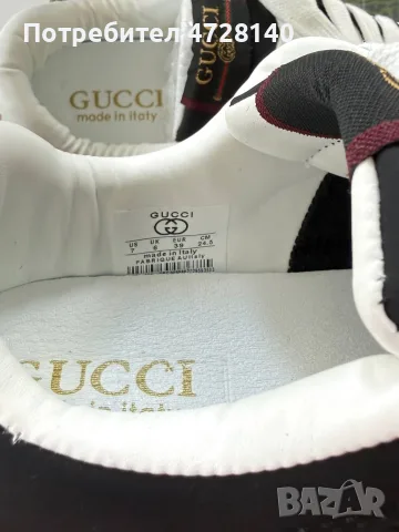 Дамски маратонки Gucci размер 39 , снимка 3 - Маратонки - 55601882