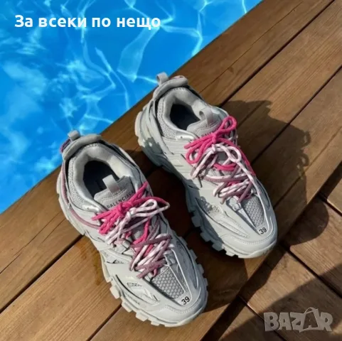 Balenciaga Track Grey Дамски Маратонки👟Дамски Спортни Обувки Код ch71, снимка 2 - Маратонки - 55482113