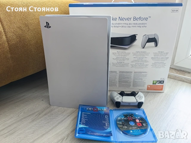 Продавам Playstation 5 Standard Disk Edit + бонус 1бр. игра, снимка 3 - PlayStation конзоли - 52863631