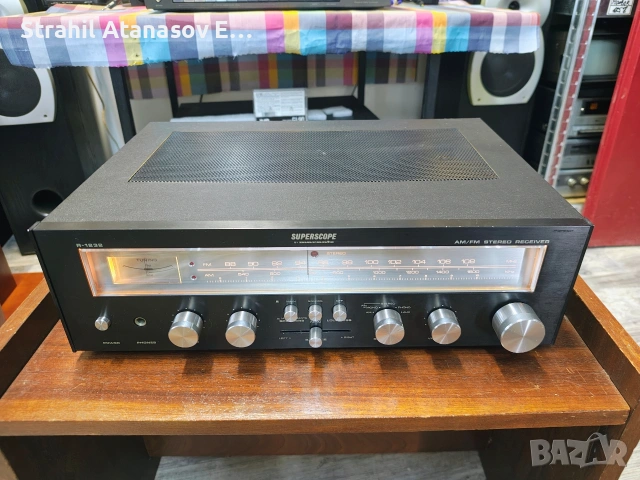 Superscope R-1232 (Marantz) Стерео Ресивър, снимка 5 - Ресийвъри, усилватели, смесителни пултове - 55286397