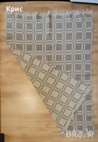 Ново вълнено ръчно-тъкано одеяло