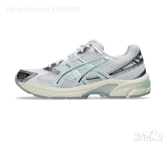 Asics GEL-1130 White/Mint Tint, снимка 3 - Маратонки - 55296445