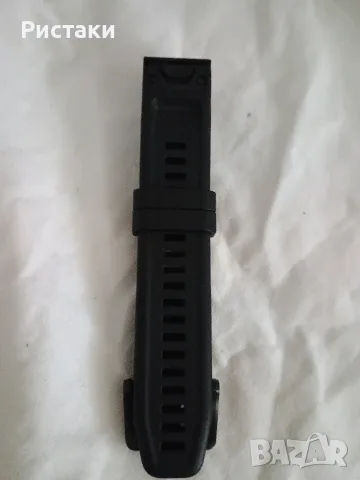 Оригинал-Силиконова каишка Garmin QuickFit, 22 мм,черна, 010-12863-22, снимка 2 - Каишки за часовници - 55376503