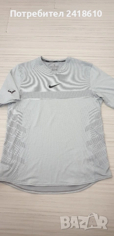 Nike Rafa Nadal Court Dri - Fit Aeroreact Stretch Mens Size M  ОРИГИНАЛ! Мъжка Тениска !, снимка 13 - Тениски - 54837415