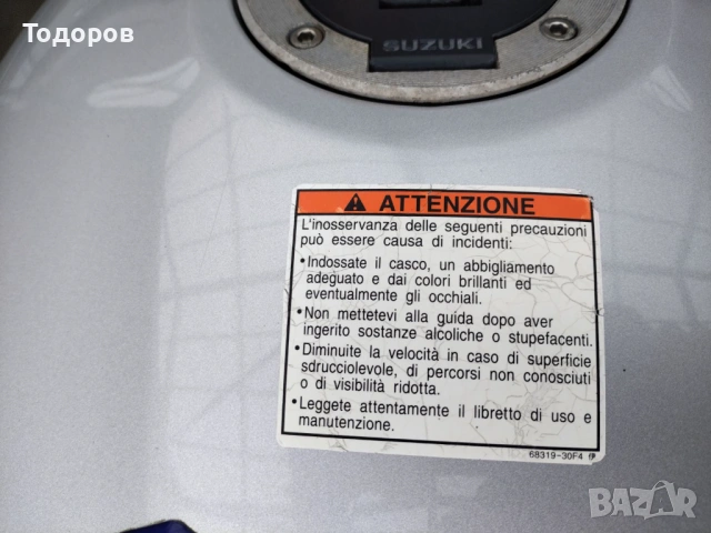 СУЗУКИ GSF 600 Bandit, снимка 11 - Мотоциклети и мототехника - 54132623