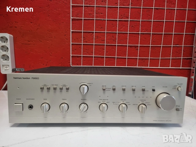 Усилвател HARMAN/KARDON PM 665, снимка 2 - Ресийвъри, усилватели, смесителни пултове - 54364335