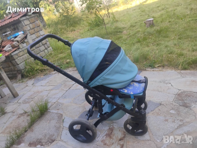 Детска количка със два коша и столче за кола, снимка 2 - Детски колички - 55177434
