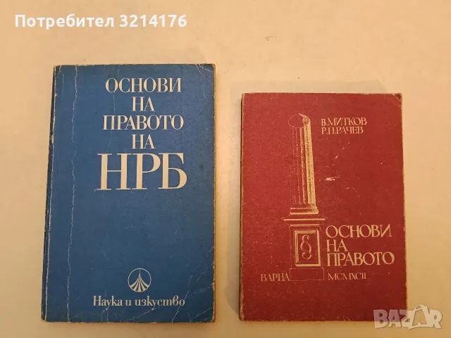 Основи на правото на НРБ – Колектив