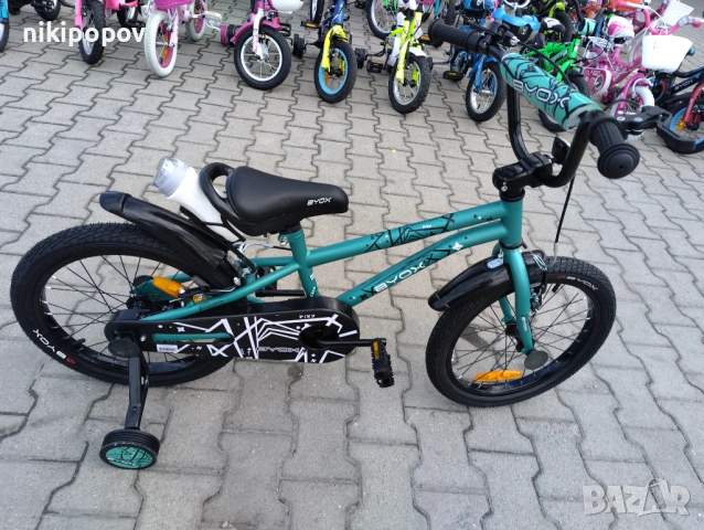 X Детски велосипед 18" PIXY зелен, снимка 2 - Велосипеди - 54395203