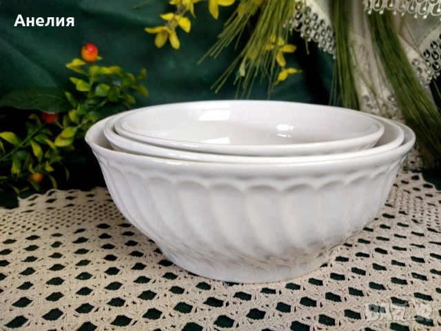Бяло купи ,плата..., снимка 2 - Чинии - 54575941
