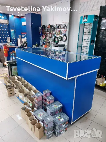 Търговски щанд-витрини 1,80м.Модулни шкафове с чекмеджета–за магазин,офис,сервиз,работилница,за дома, снимка 3 - Витрини - 55696823