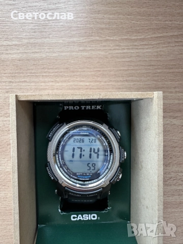 Часовник Casio Pro Trek PRW-2000-1ER Solar, снимка 2 - Мъжки - 55448182