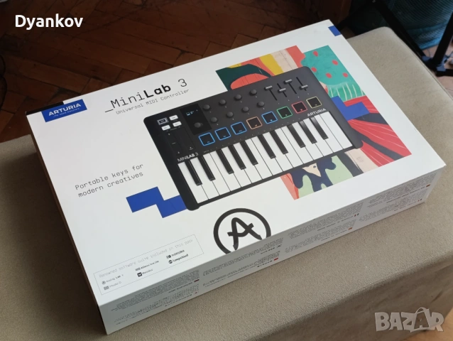 Arturia Minilab 3 USB MIDI Controller, снимка 6 - Синтезатори - 54387938