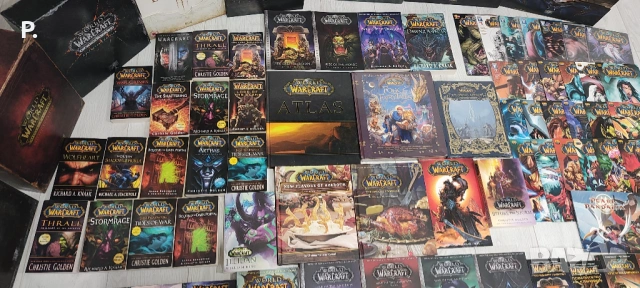Warcraft Diablo Starcraft колекция на Blizzard Entertainment Вещерът  Хари Потър книги игри специалн, снимка 4 - Други - 54820700