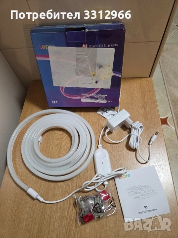 Lepro Smart LED Strip Light (модел N1) – интелигентна гъвкава неонова LED лента , снимка 3 - Лед осветление - 55125748