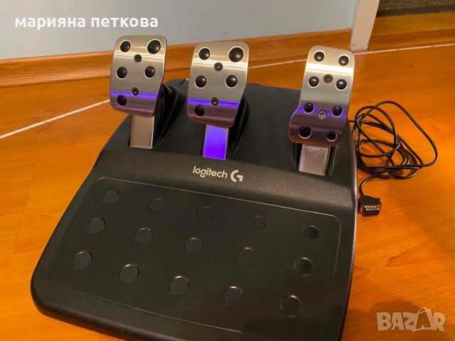 Logitech g920(Xbox,ps,pc), снимка 2 - Други игри и конзоли - 54558860
