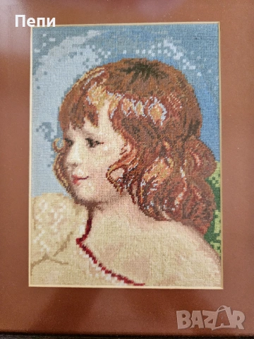Гоблен "Дъщерята на художника", снимка 2 - Гоблени - 55152286