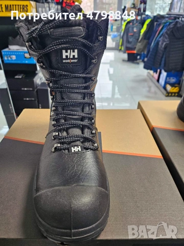 Раборни обувки естествена кожа  Helly Hansen - зимни,летни, снимка 4 - Ежедневни обувки - 55129951