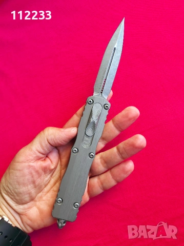 Microtech Delta DIRAC DE Apo Natural Clear, снимка 4 - Ножове - 54441013