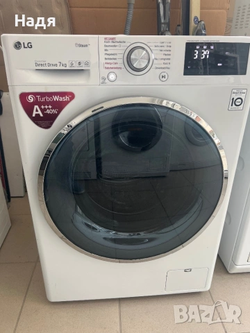 Пералня LG-7 кг,инверторен мотор,А+++