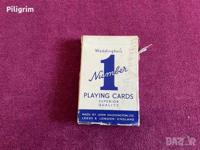 Карти за игра «Waddington's Number 1». Англия. 1962 г.