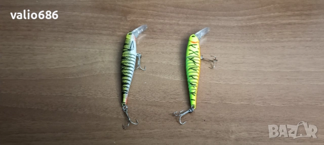 8 броя воблери за морски и сладководен риболов+ влакно shimano, снимка 4 - Такъми - 53698271