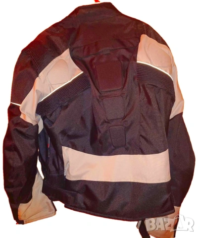 Мото яке L с протектори, cordura, Scotchlite