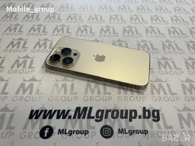 #MLgroup предлага iPhone 14 Pro 128GB Gold 77%, втора употреба.