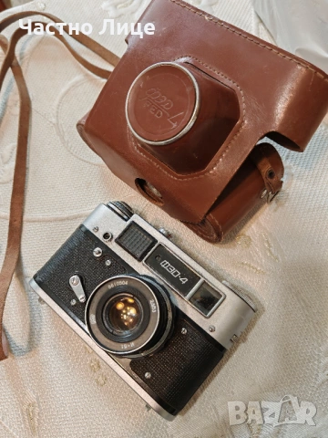 Качествена Як Руски Соц СССР Фотоапарат ФЕД 4 с Калъф. Работи , снимка 5 - Фотоапарати - 54056210