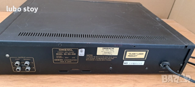 CD Onkyo integra Dx 200, снимка 4 - Ресийвъри, усилватели, смесителни пултове - 54930311