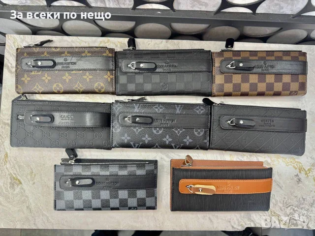 LV🔝Gucci🔝Prada🔝Goyard🔝Hermes🔝Montblanc🔝PP🔝GA🔝TH Мъжки Портфейл Код SK1986, снимка 2 - Портфейли, портмонета - 55629823