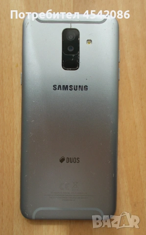 Смартфон Samsung Galaxy A6+. Мн. добро състояние, снимка 2 - Samsung - 55188378