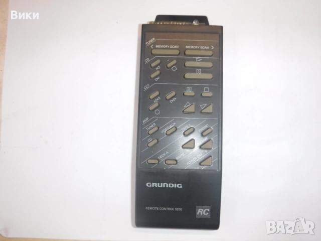 Дистанционно GRUNDIG RC 5200, снимка 5 - Ресийвъри, усилватели, смесителни пултове - 54054526